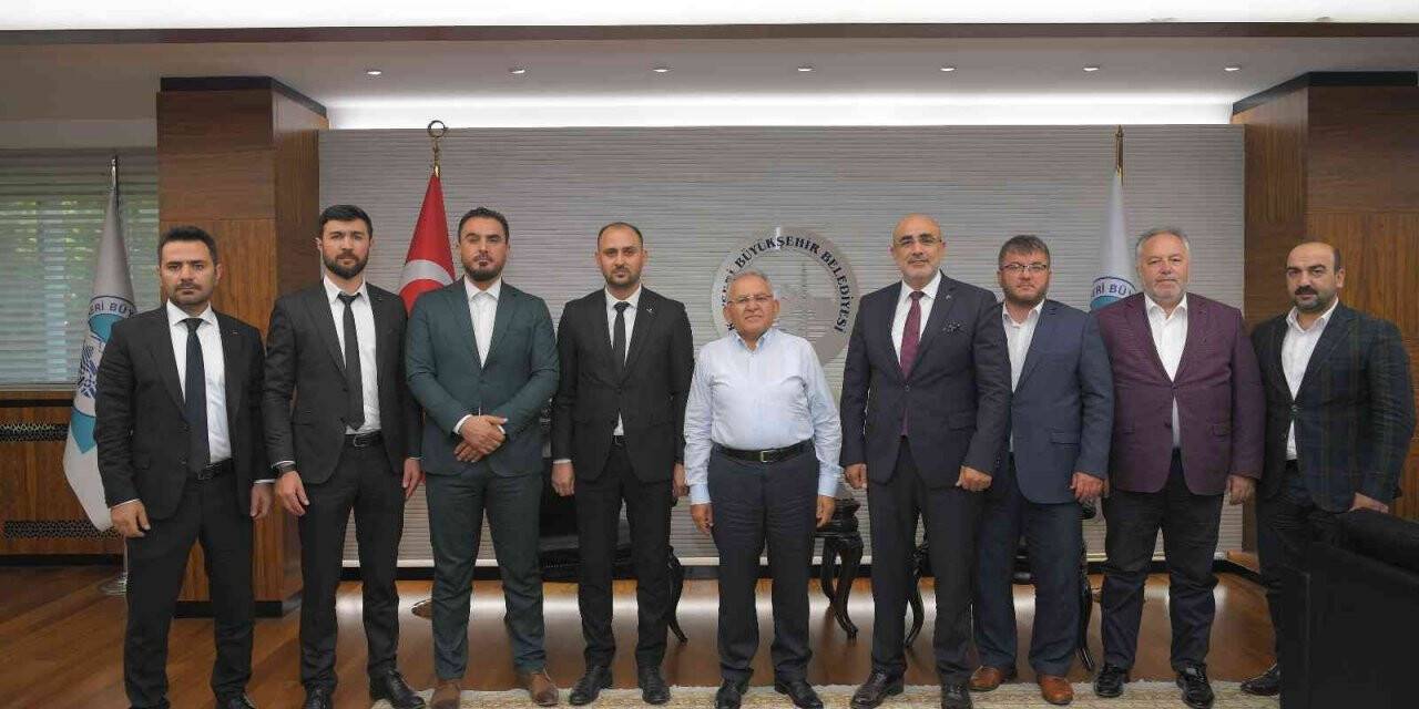 STK temsilcilerinden Başkan Büyükkılıç’a ziyaret