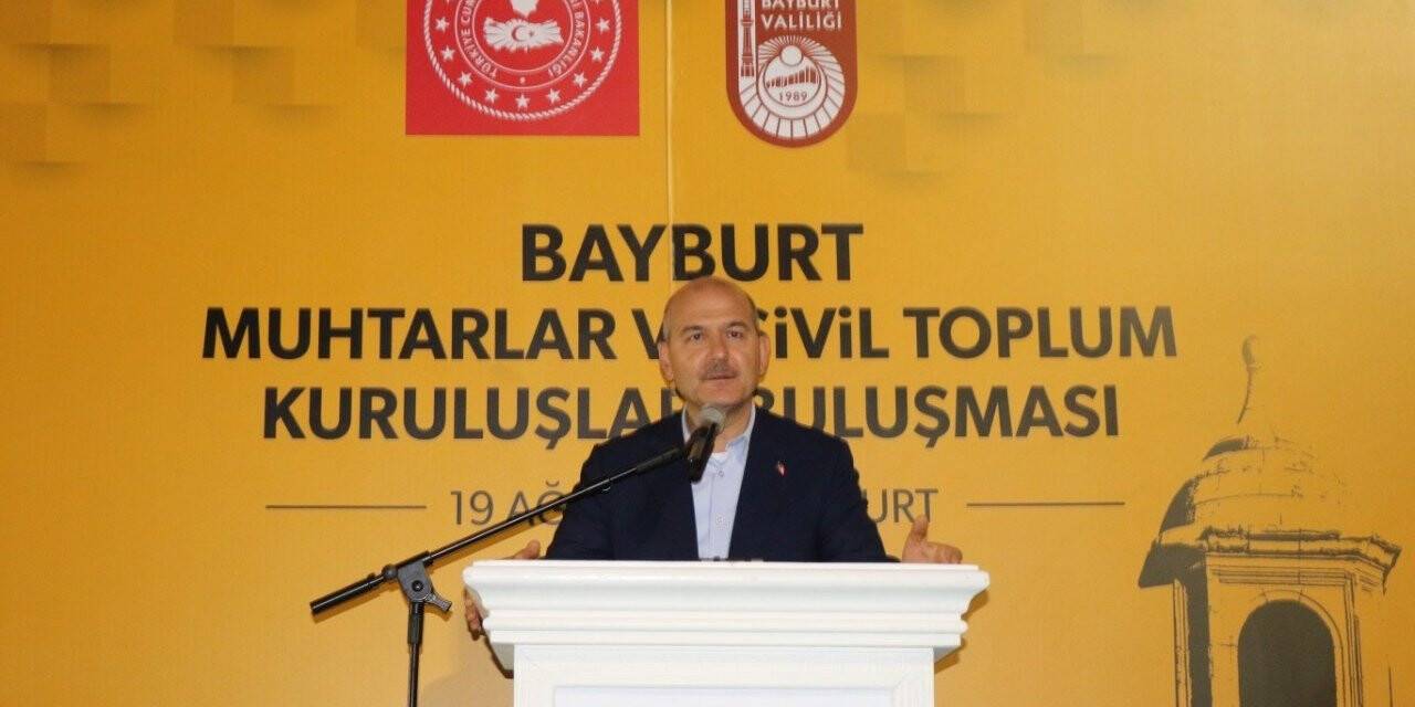 Bakan Soylu, muhtarlar ve STK temsilcileriyle bir araya geldi