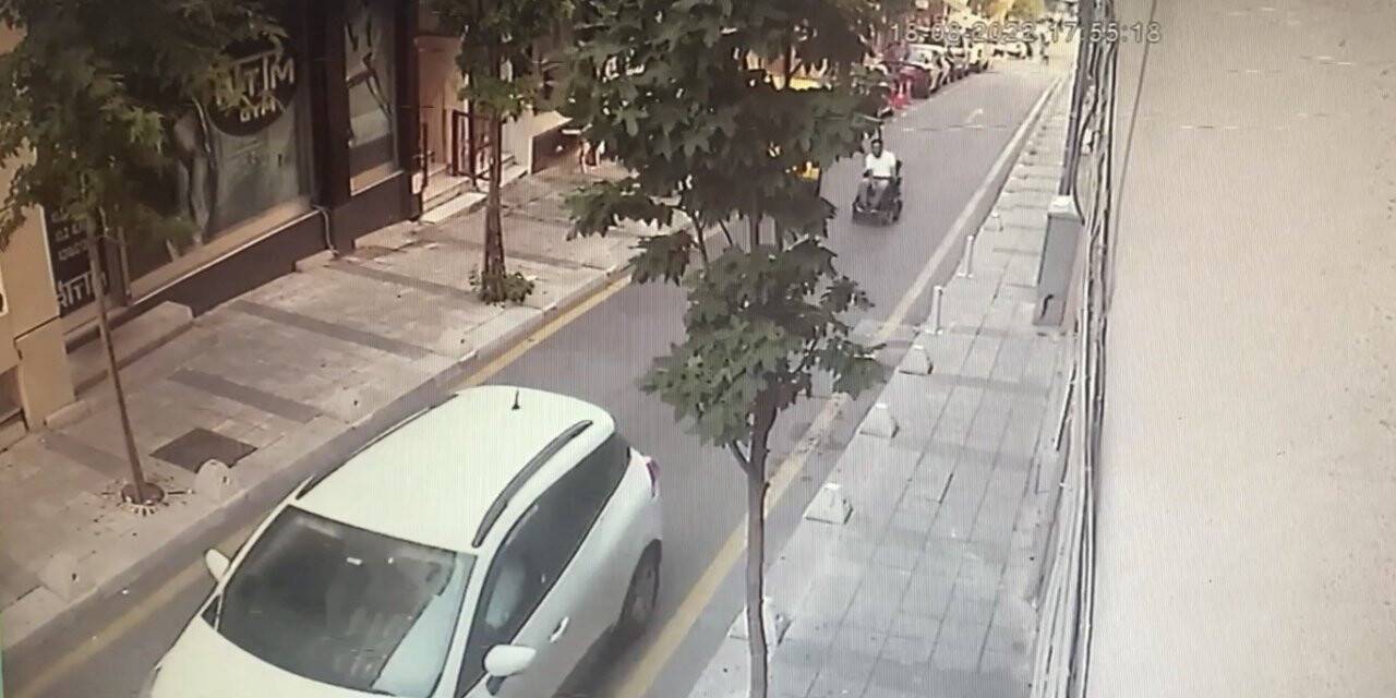 Engelli adamı ezip kaçtı