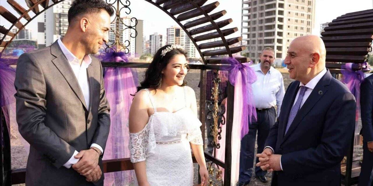 Keçiören’de lavanta ve gül bahçesi çekim platosu açıldı