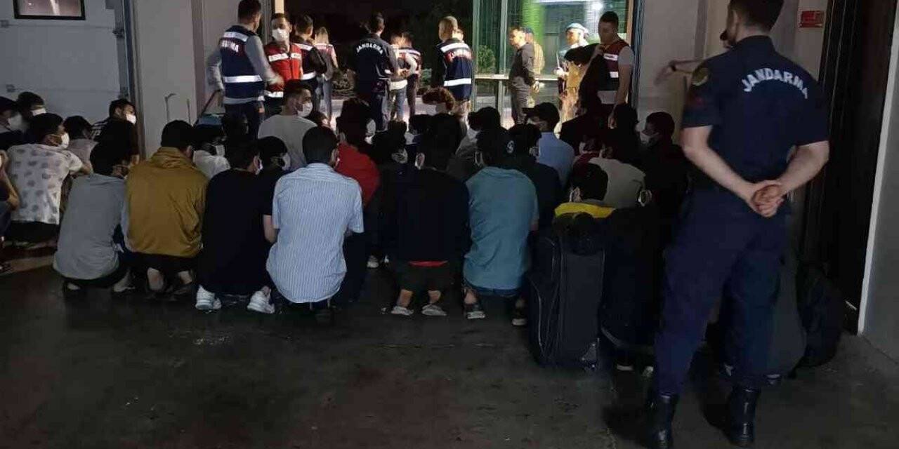 117 düzensiz göçmen ülkelerine gönderildi