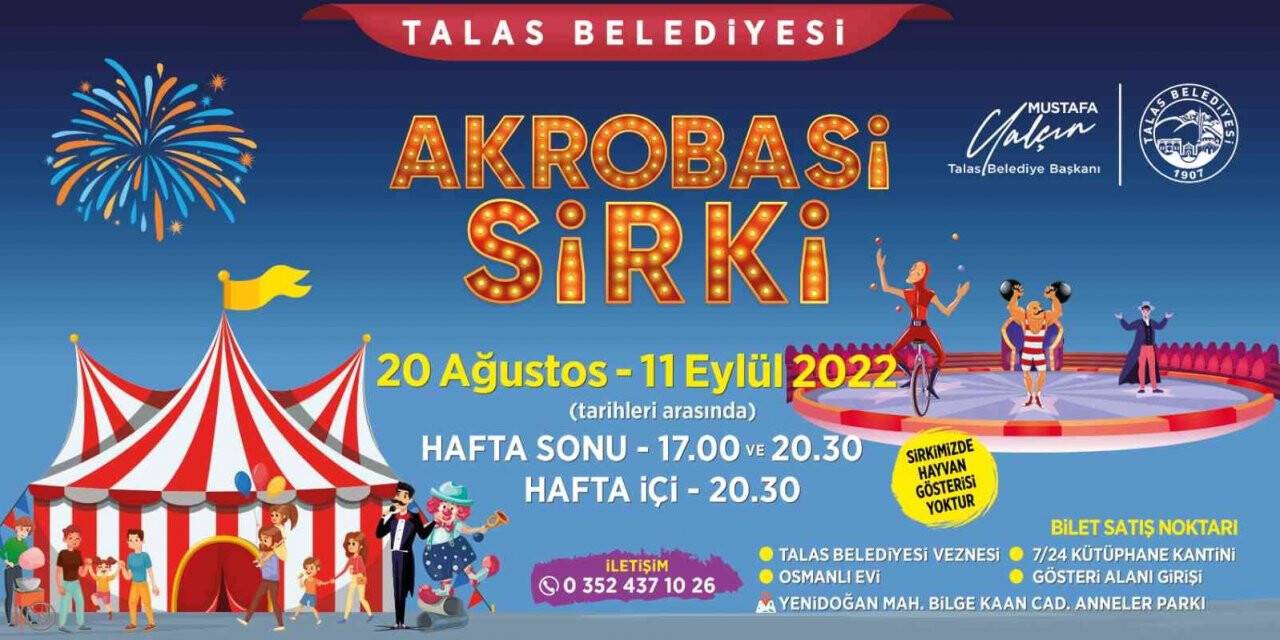 Sirk kapılarını açıyor