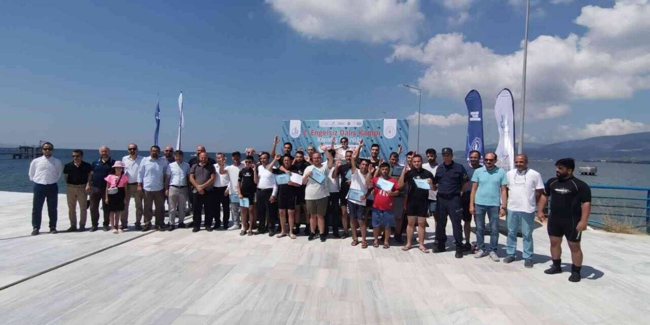 Bandırma Onyedi Eylül Üniversitesi’nden Engelsiz Dalış Etkinliği