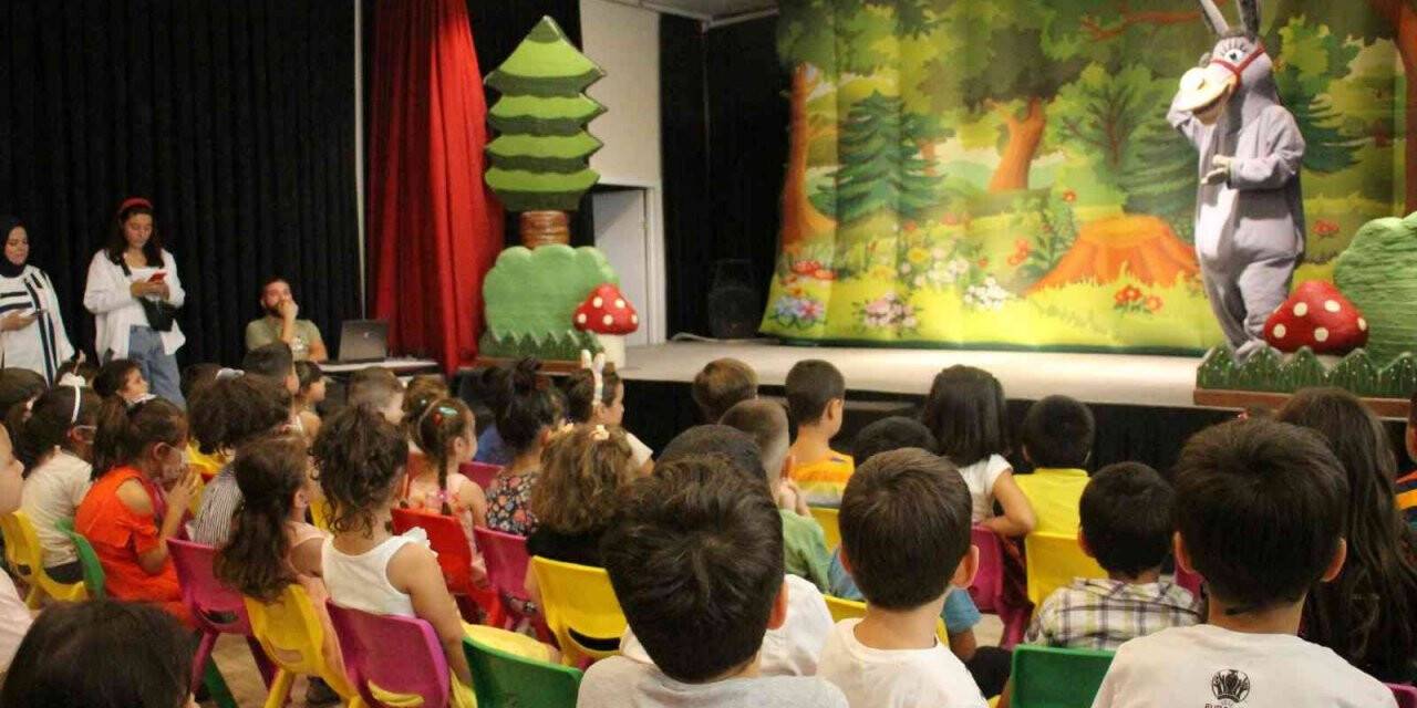 Yaz tatilinin finalinde çocuklar unutulmadı