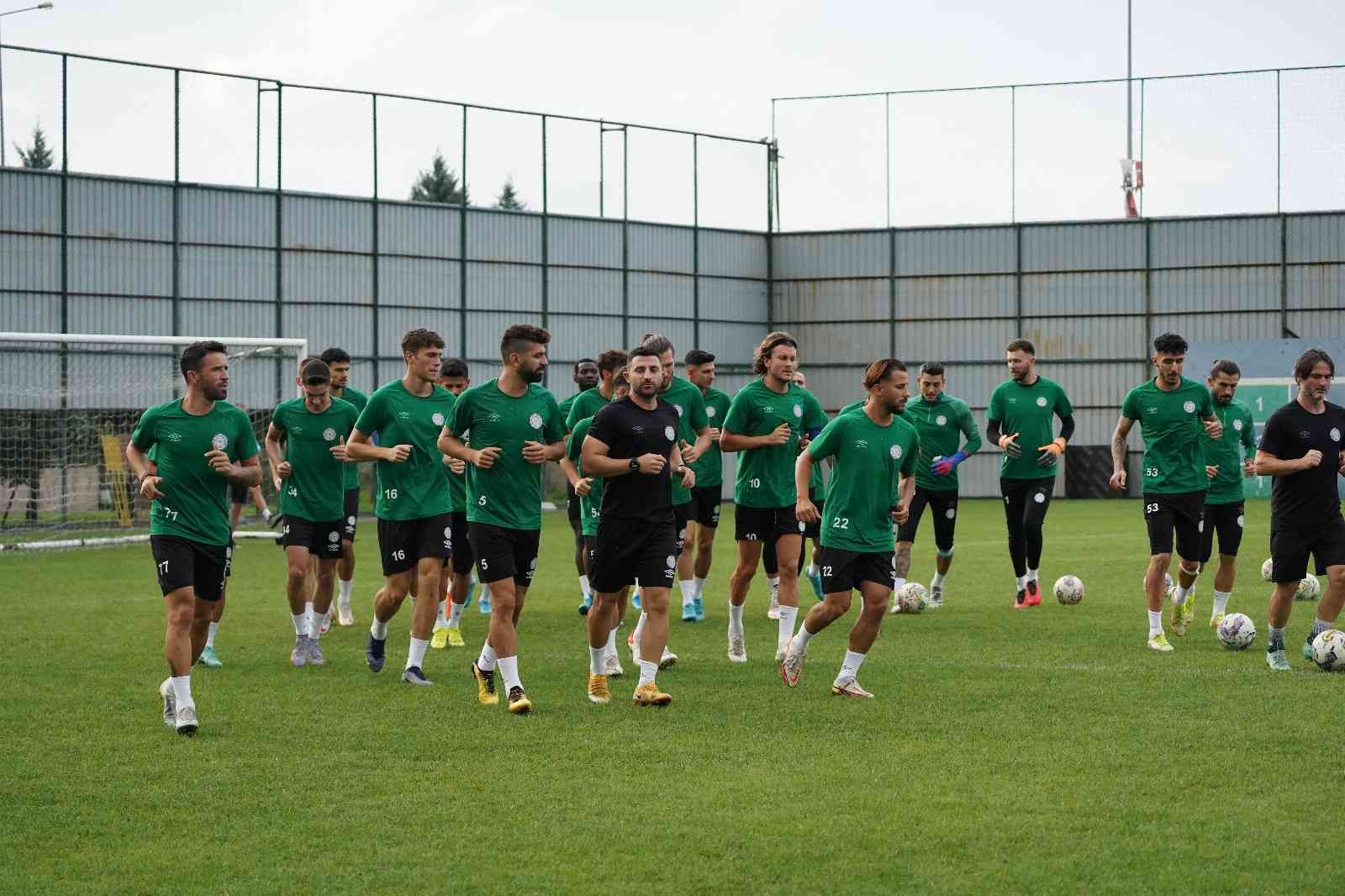 Çaykur Rizespor, Denizlispor maçı hazırlıklarını sürdürüyor