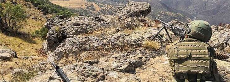 Irak'ın kuzeyinde 2 terörist etkisiz hale getirildi