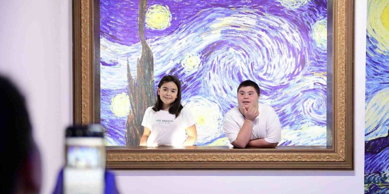 Selfie Park’ta eğlendiler