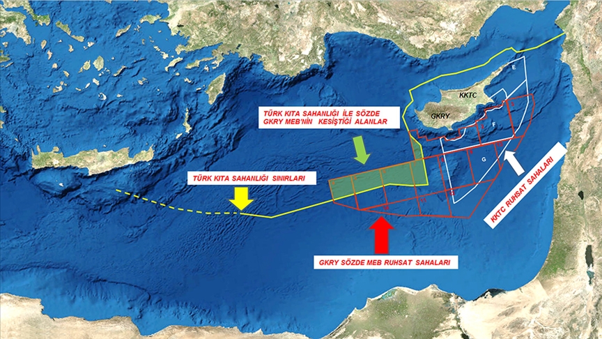 ENI ve Total'in, Kıbrıs Rum kesiminin sözde MEB'inde yeni keşif yaptığı iddia edildi