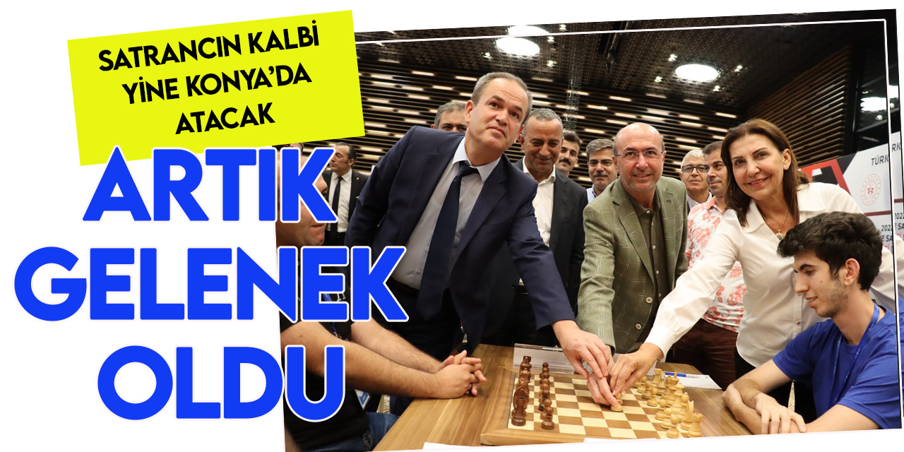 Türkiye Satranç 1. ve 2.Lig maçları Konya'da başladı