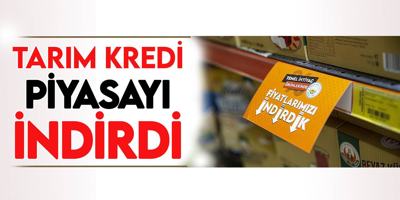 Tarım Kredi indiriminden sonra zincir marketlerde sarı etiketler çoğalıyor