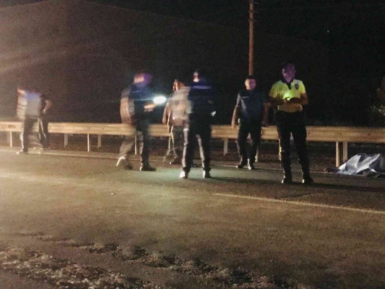 Kontrolden çıkan motosiklet devrildi, sürücü hayatını kaybetti