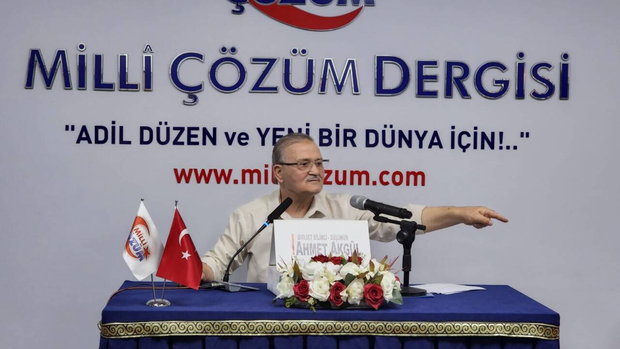 Milli Çözüm Dergisi’nden "dostlarla söyleşi"