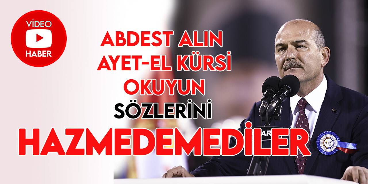 Bakan Soylu'nun sözleri malum çevrelerde laiklik hortlamasına neden oldu