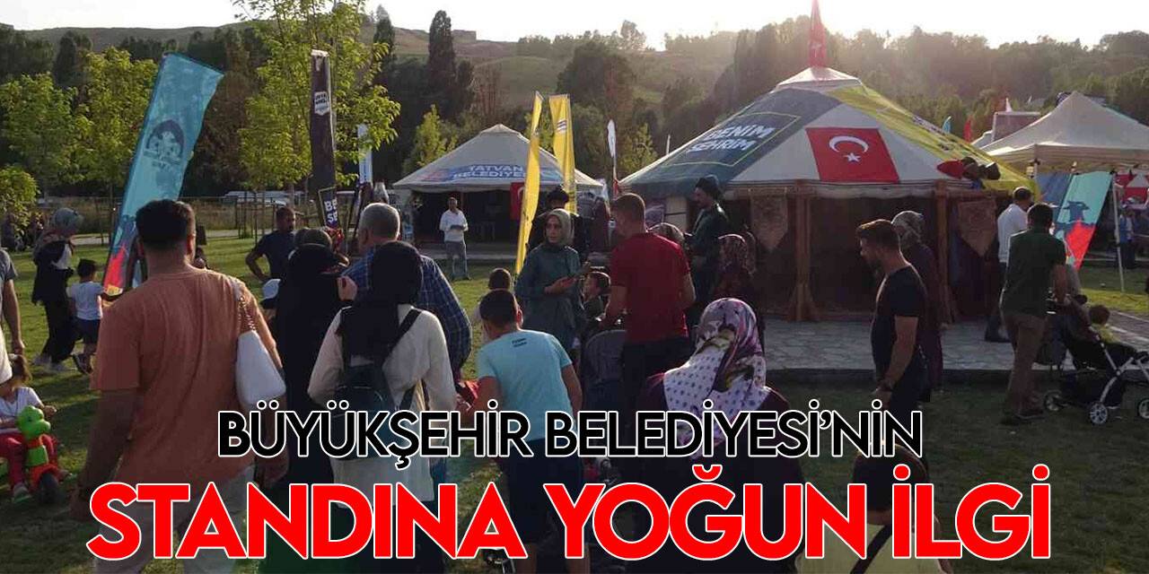 Konya Büyükşehir Belediyesi'nin standına yoğun ilgi