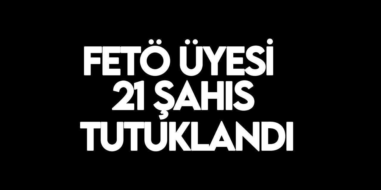FETÖ üyesi şahısların yaşadığı 25 adrese operasyon düzenlendi