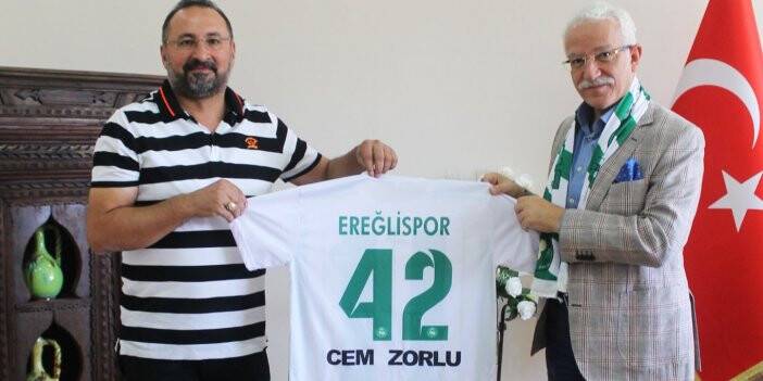 Ereğlispor’dan Rektör Zorlu’ya ziyaret