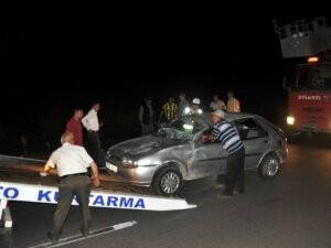 Uşak'ta Polis Memuru Kazada Öldü