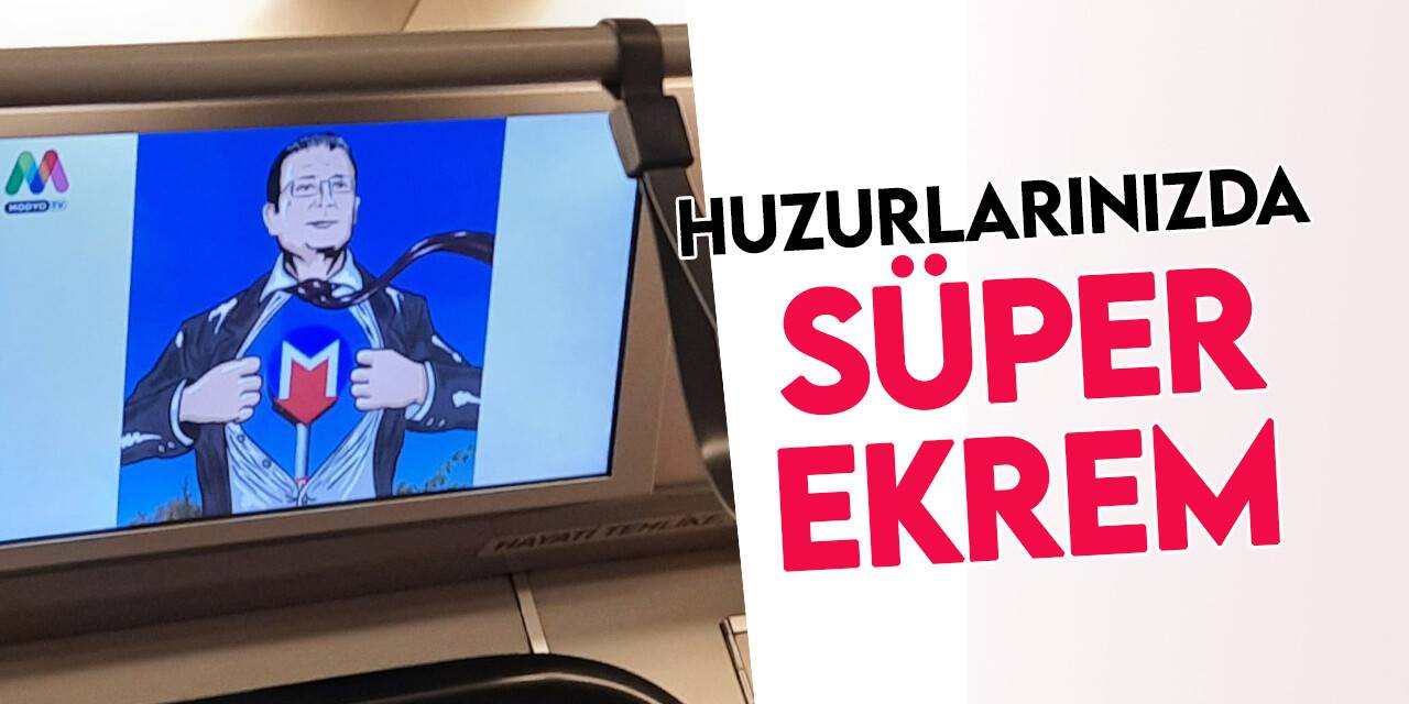 Ekrem İmamoğlu kendini süper kahramana benzetti!