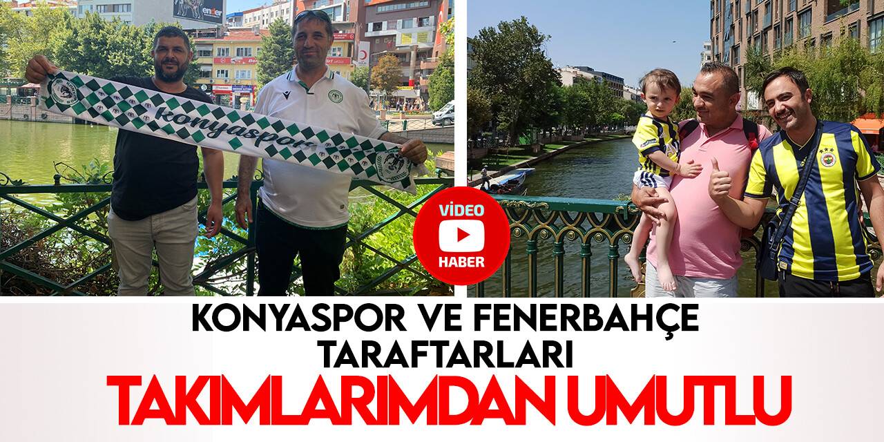 Konyaspor-Fenerbahçe maçı öncesi  iki takımın taraftarları Eskişehir'de  yoğunluk oluşturdu