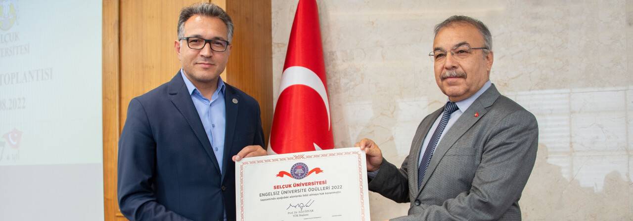 Selçuk Üniversitesi ilk kez ‘Engelsiz Üniversite Ödülleri’nin sahibi oldu