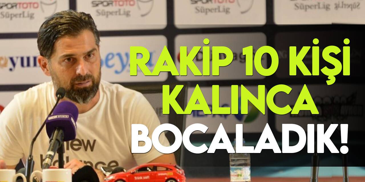 İlhan Palut: Tüm planlarımız kazanma üzerineydi