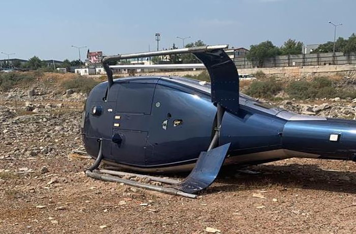 İzmir’de helikopter kazası