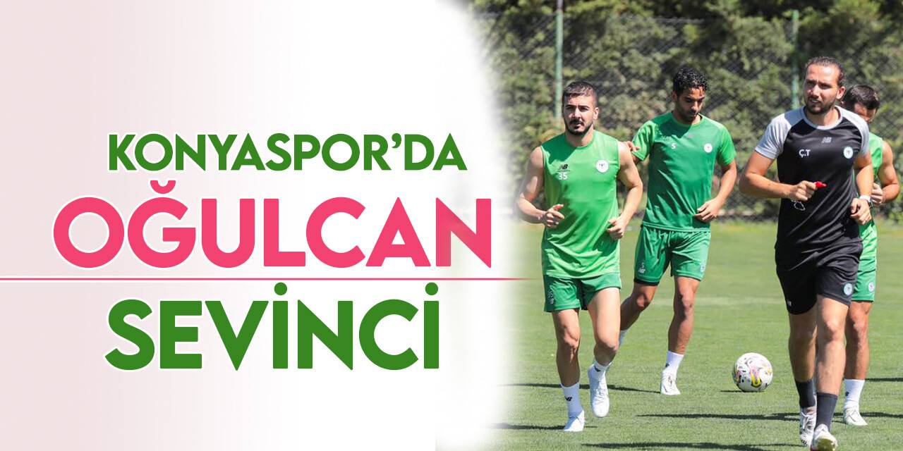 Konyaspor'da Oğulcan Ülgün koşulara başladı