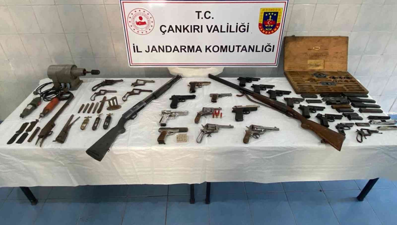 Çankırı’da kaçak silah operasyonu: 1 gözaltı