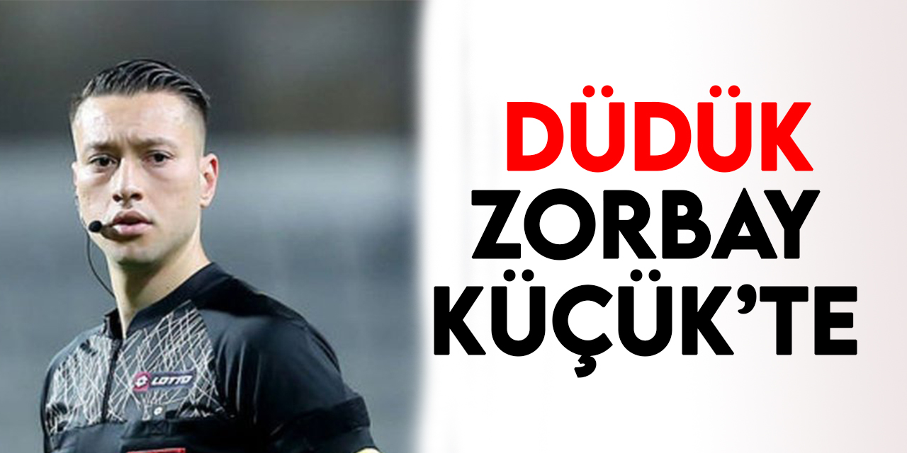 Giresunspor-Konyaspor maçını Zorbay Küçük yönetecek