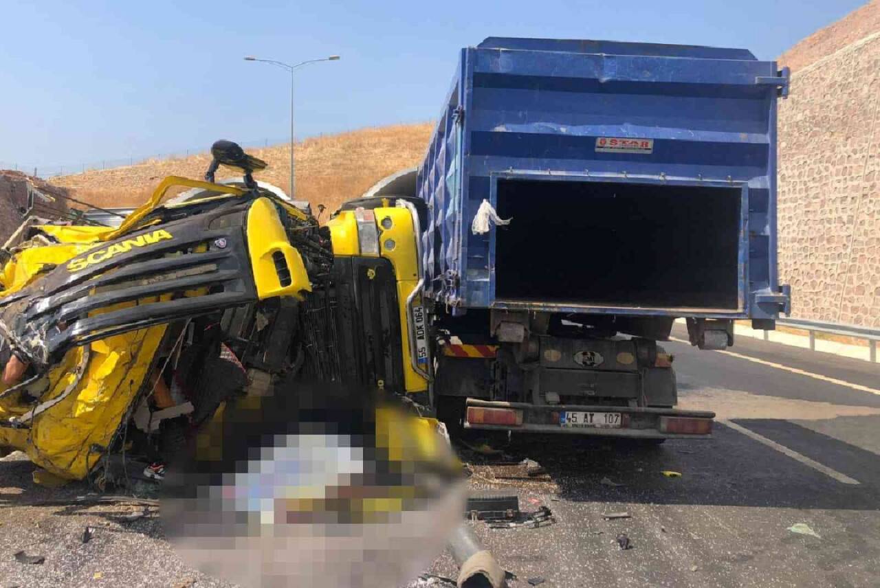 İzmir’de lastiği patlayan tır dehşet saçtı: 1 ölü, 5 yaralı