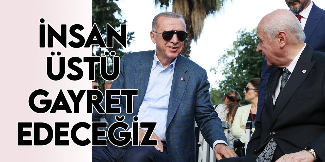 Bahçeli: Erdoğan’ın yeniden seçilmesi için insanüstü bir gayret sarf edilecektir