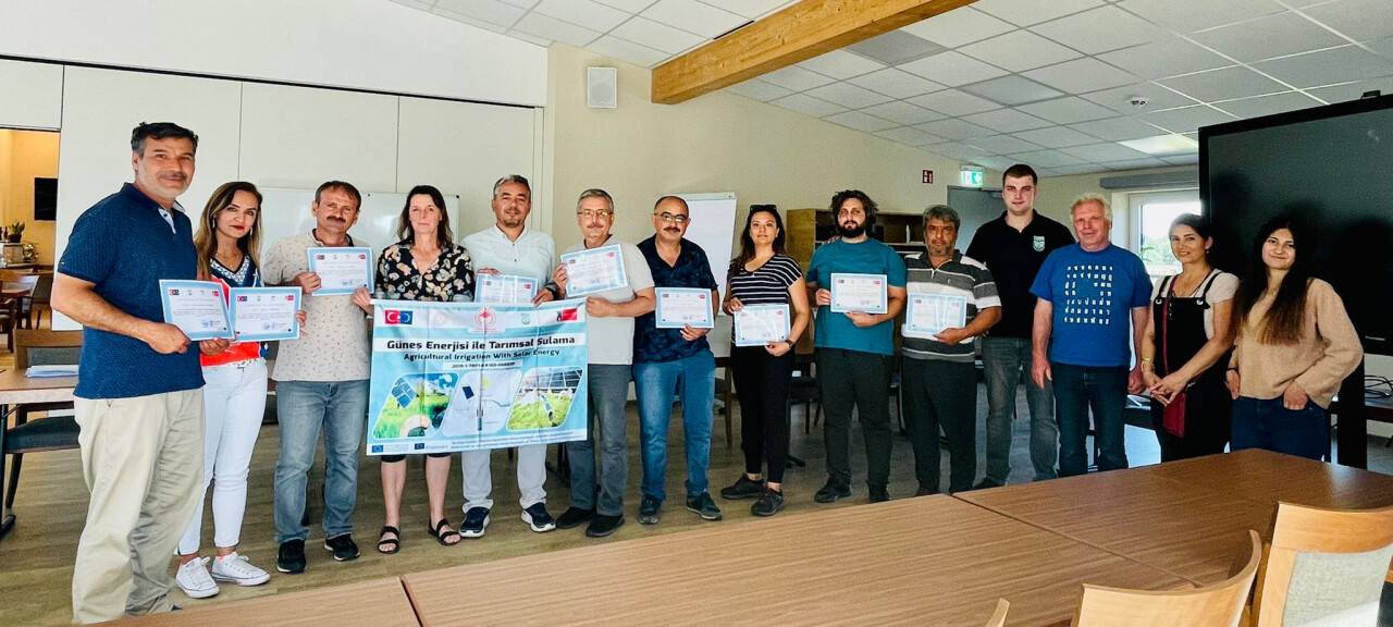 Almanya’da mesleki eğitim aldılar