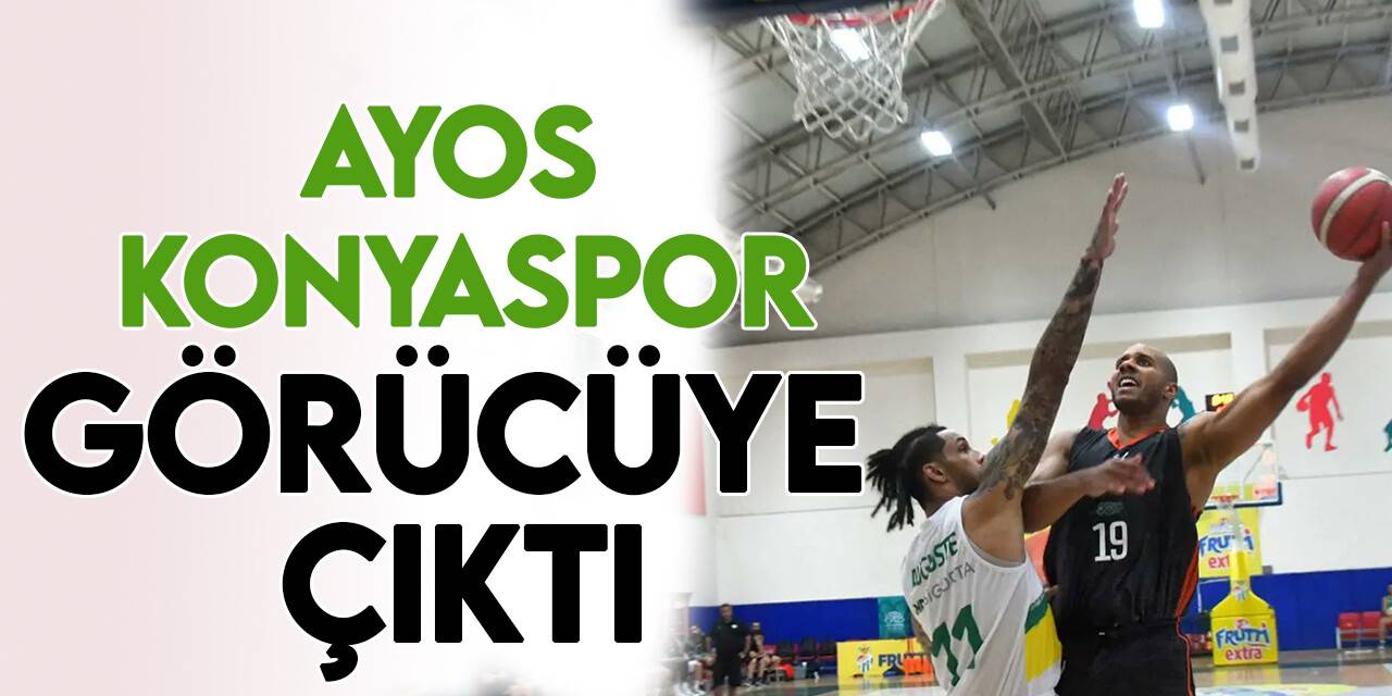AYOS Konyaspor hazırlık maçı yaptı