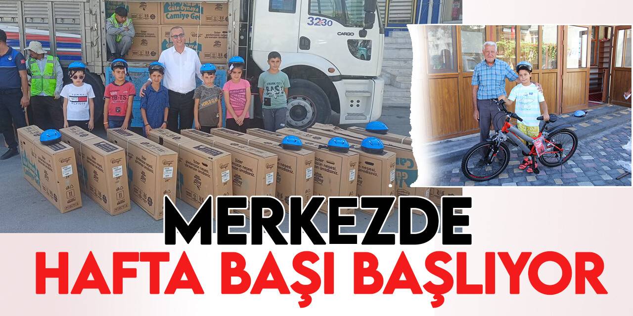 Başkan Altay çocukların beklediği müjdeyi verdi