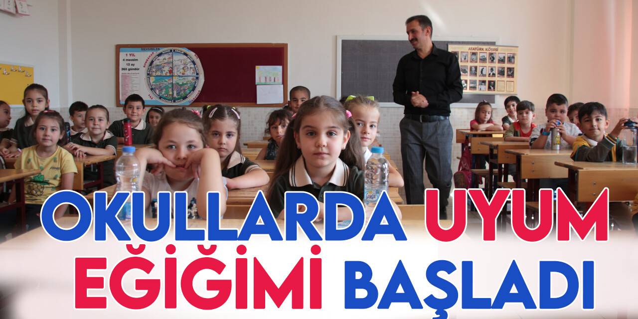 İlkokul birinci sınıflarda uyum eğitimi başladı