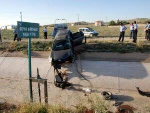 Aksaray'da Trafik Kazası: 1 Yaralı