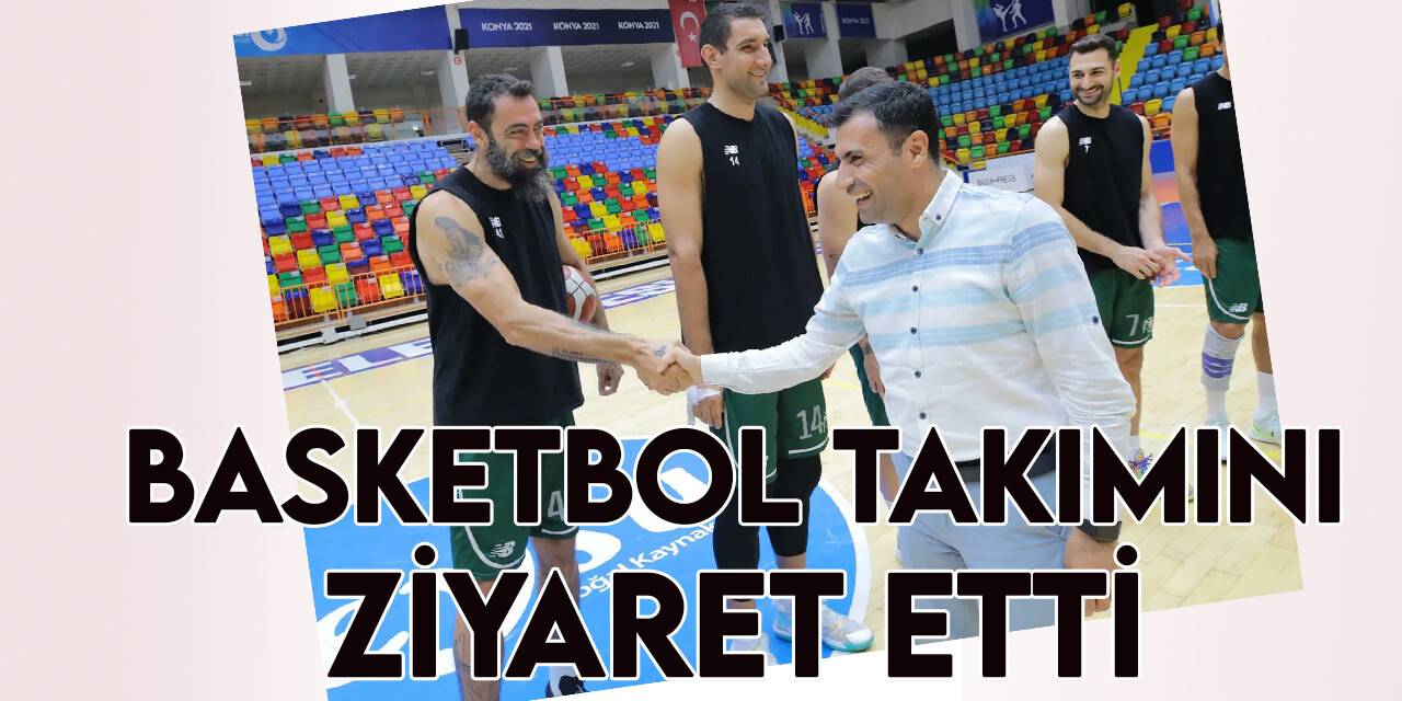 Fatih Özgökçen, AYOS Konyaspor antrenmanını ziyaret etti