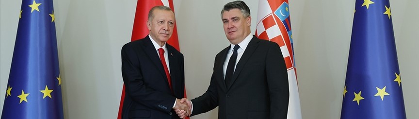 Cumhurbaşkanı Erdoğan: Hırvatistan ile ticaret hacmimiz salgın öncesi seviyeyi geride bıraktı