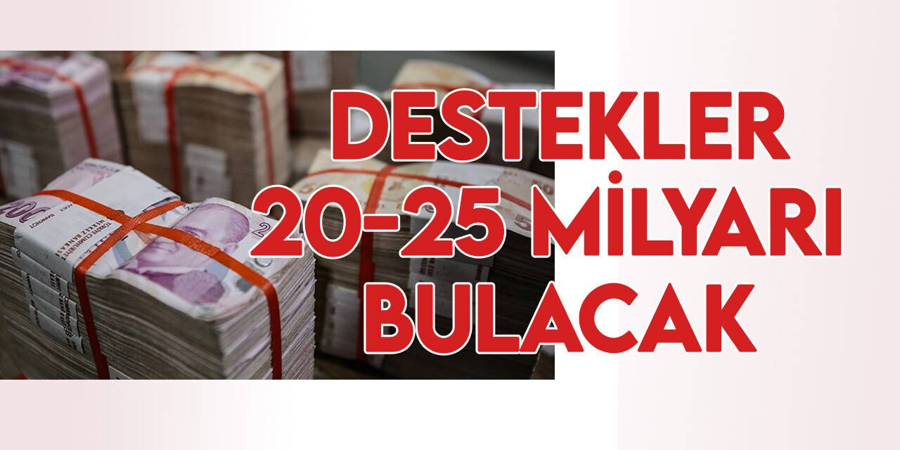 Devletin aile, enerji ve eğitim için vereceği destek tutarı 20-25 milyar lirayı bulacak