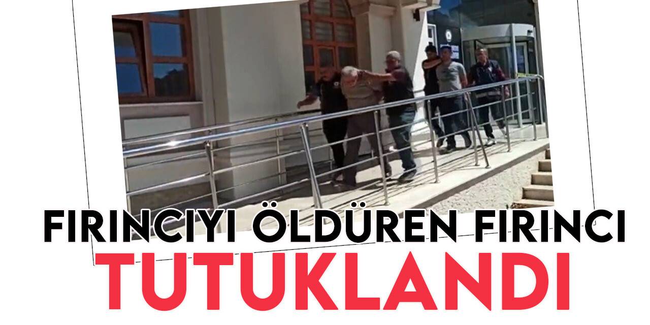 Konya'da meslektaşını öldüren fırıncı tutuklandı