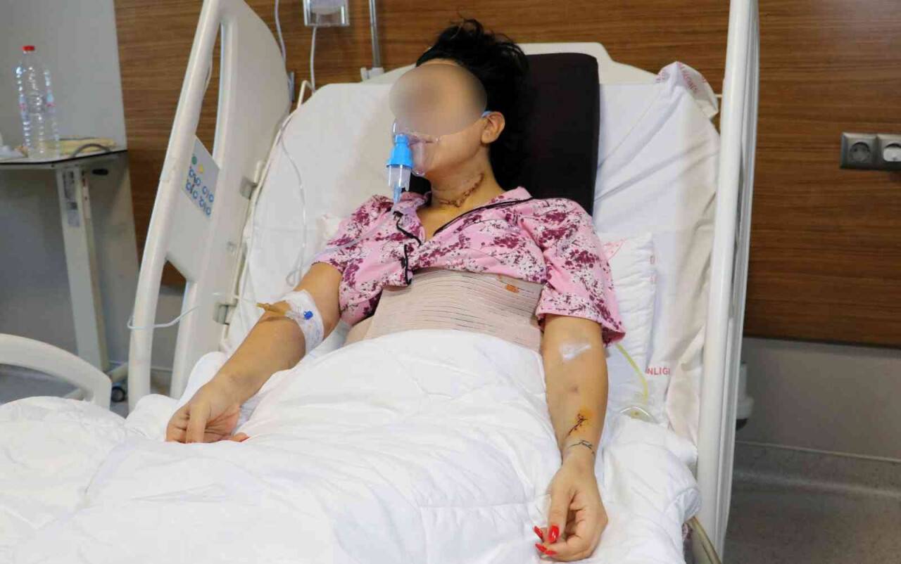 Eski erkek arkadaşının bıçakladığı Burcu yaşam mücadelesini kazandı