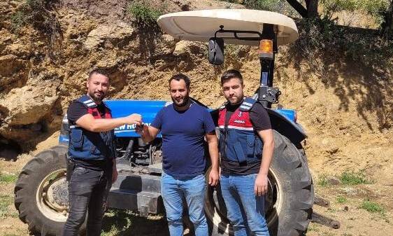 Bodrum’da çalışan traktör Denizli’de bulundu