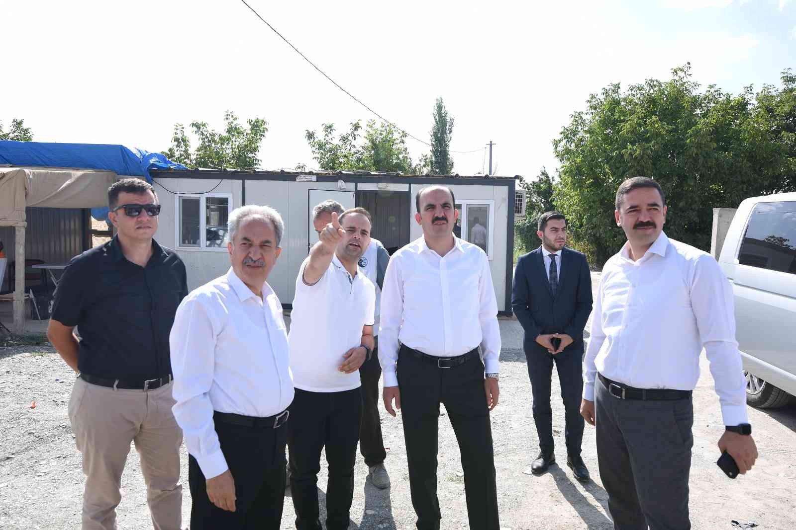 Başkan Altay Akşehir hayvan barınağı ve bakımevi inşaatını inceledi