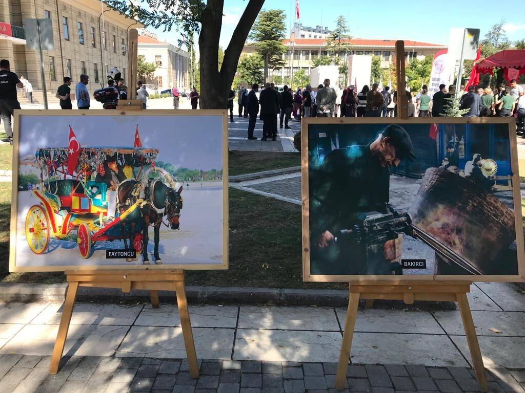 Unutulmaya yüz tutan meslekler bu sergide gün yüzüne çıktı