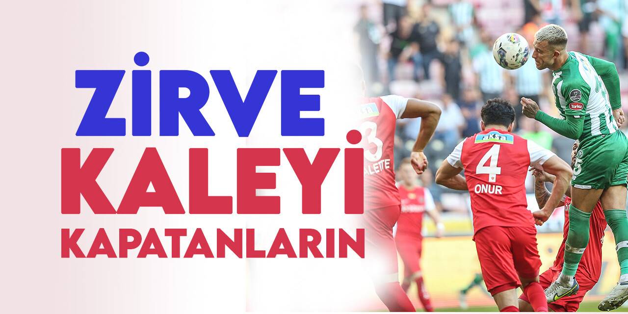 Süper Lig’de kalesini gole kapatanlar zirvede!