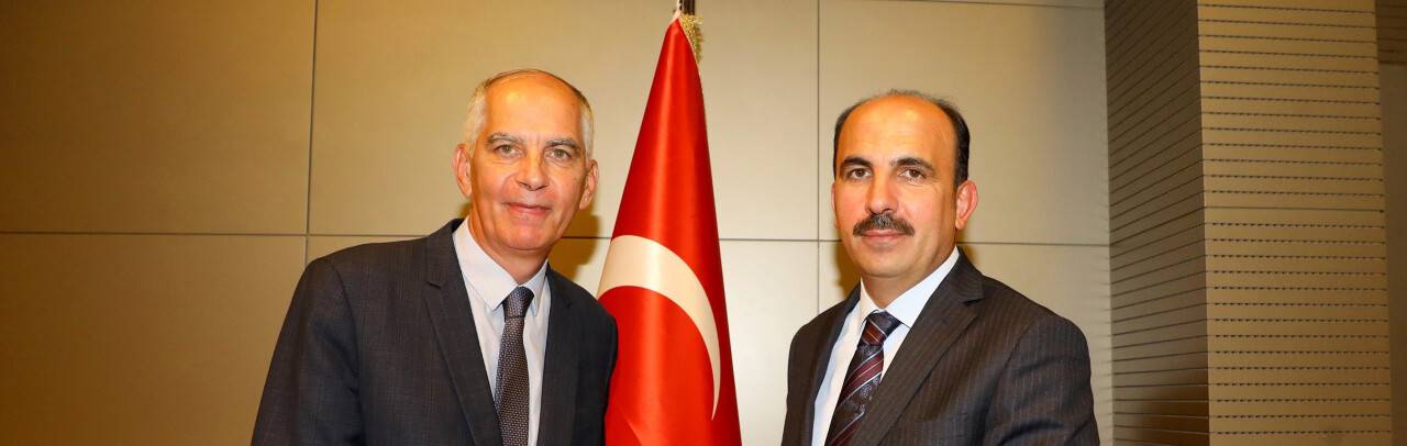 Fransa'nın Ankara Büyükelçisi Magro, Konya Büyükşehir Belediye Başkanı Altay'ı ziyaret etti