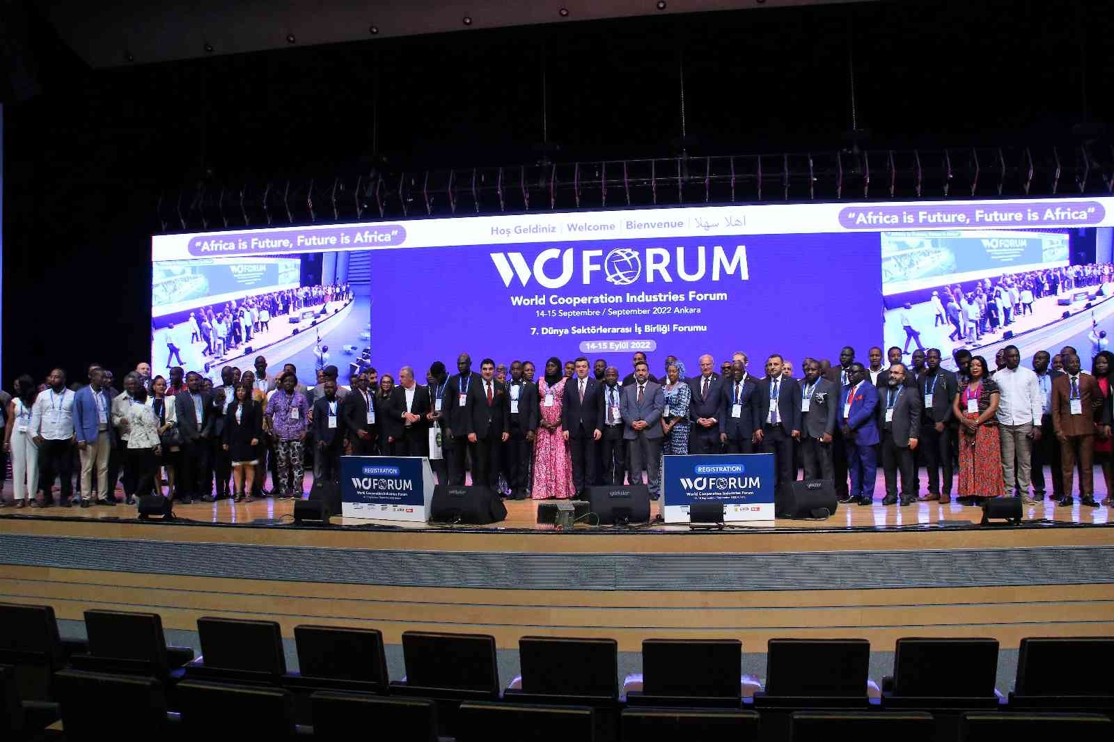7’inci Dünya Sektörlerarası İş birliği Forumu Ankara’da başladı