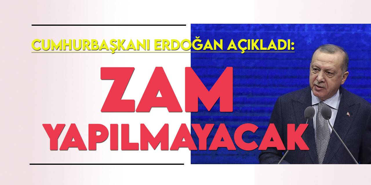 Cumhurbaşkanı Erdoğan: Yurt ücretlerinde bu yıl da değişiklik yapılmayacak