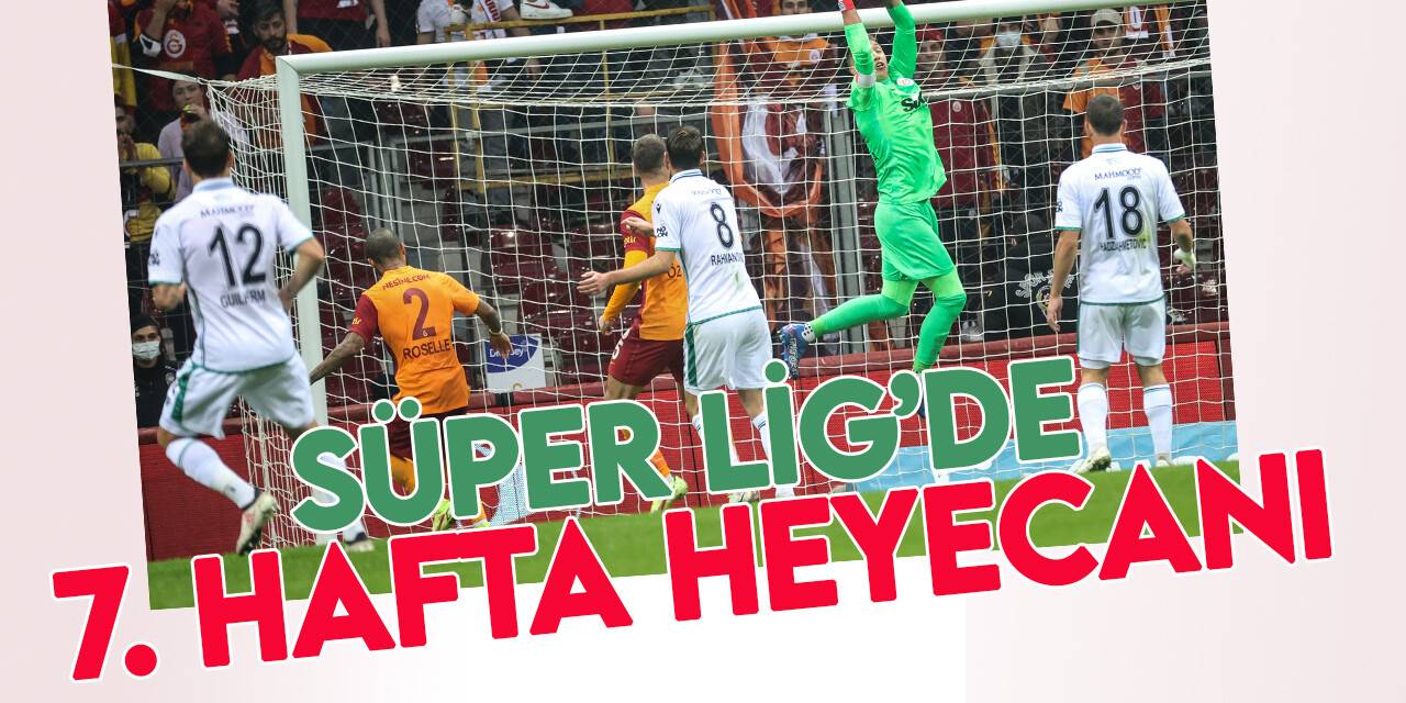 Spor Toto Süper Lig’de 7. hafta heyecanı başlıyor