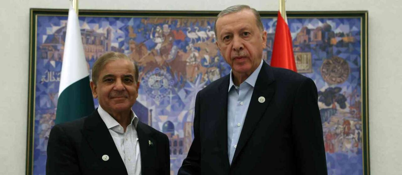 Cumhurbaşkanı Erdoğan, Pakistan Başbakanı Şerif’i kabul etti